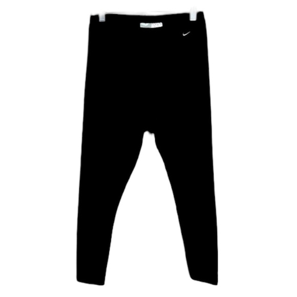 NIKE Black Athletic Leggings Size Medium - Picture 1 of 8